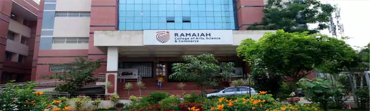 MS Ramaiah College Of Arts Science & Commerce - campus